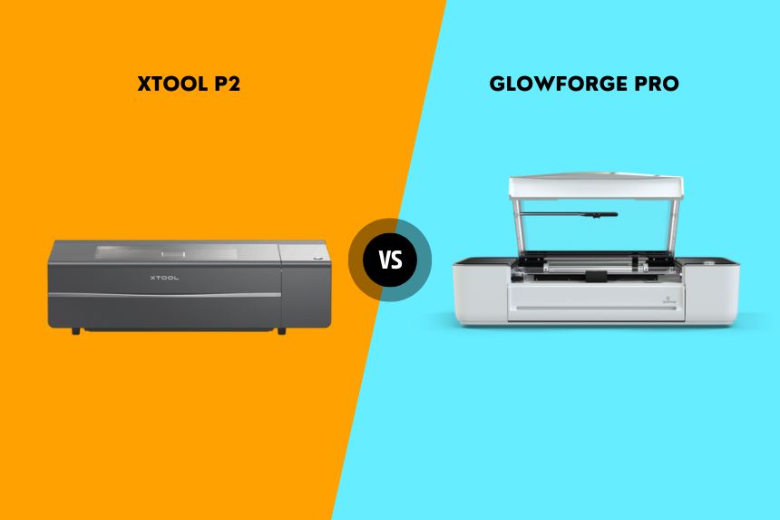 xTool P2 vs Glowforge Pro